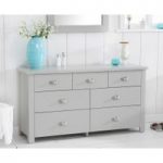 Somerset Grey 3 Over 4 Drawer Chest