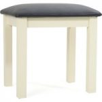 Somerset Oak and Cream Dressing Table Stool