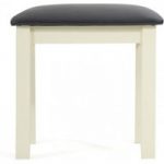 Ex-display Somerset Oak and Cream Dressing Table Stool