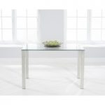 Sophie 120cm Glass Dining Table