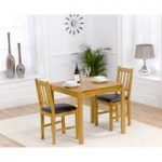 Oxford 80cm Solid Oak Dining Table with Oxford Chairs
