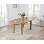Chelsea Solid Oak Extending Oval Dining Table