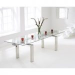 Lazio 200cm Extending Glass Dining Table