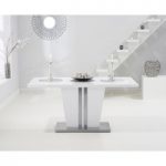 Venus 160cm White High Gloss Dining Table