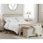 Ex-Display Camden Ash and Cream Single Size Bed Frame