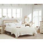 Somerset Oak and Cream Double Bed