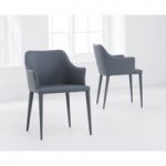 Cuba Charcoal Grey Dining Chairs