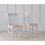 Amalfi Oak and Grey Chairs