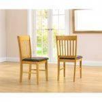 Amalfi Oak Dining Chairs