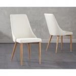 Ashford Cream Fabric Dining Chairs