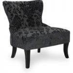 Fitzrovia Baroque Charcoal Fabric Chair
