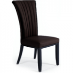 Alpine Brown Leather Dining Chair