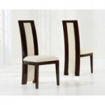 Raphael Brown Solid Wood Chairs