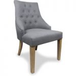 Chapleau Grey Fabric Accent Chairs
