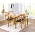 Chiltern Oak Dining Set with 4 Chairs