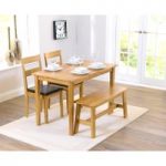 Chiltern Oak Dining Set with Bench and Chairs