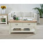 Somerset Oak and Cream Coffee Table