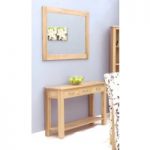 Rhone Solid Oak Wall Mirror