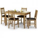 Banbury Oak Dining Table with 4 Chairs