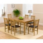 Oxford 150cm Solid Oak Dining Table with Oxford Chairs