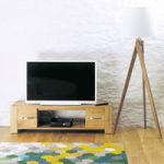 Bourne 130cm Oak Widescreen TV Cabinet