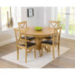 Epsom 120cm Round Pedestal Dining Set with Chairs