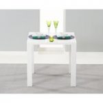 Hampstead 80cm White High Gloss Dining Table