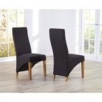 Henley Charcoal Grey Fabric Dining Chairs