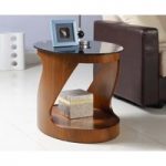Corsair Walnut Oval Lamp Table