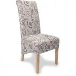 Krista Deco ‘Morris Style’ Fabric Dining Chairs