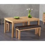 Lille Dining Table with Benches