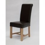 Louisa Bycast Leather Dining Chairs