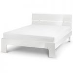London White High Gloss Double Bed