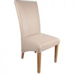 Marseille Madras Bonded Leather Dining Chairs