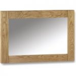 Medford Oak 100 x 70 cm Wall Mirror