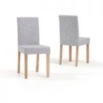 Mia Grey Fabric Chairs