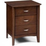Mayan 3 Drawer Bedside Table