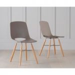 Nordic Wooden Leg Mink Chair