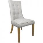 Hexham Grey Weave Fabric Dining Chairs
