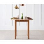 Oxford 90cm Solid Oak Extending Dining Table