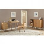 Odense Ash Compact Desk and Chair