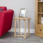 Marseille Solid Oak Round Lamp Table