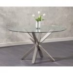 Rio Round Glass Dining Table