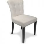 Buckingham Linen Effect Natural Fabric Chairs