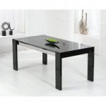 Cannes 180cm High Gloss Black Dining Table