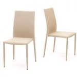 Atlanta Beige Stackable Dining Chairs