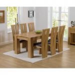 Thames 180cm Oak Dining Table with Montreal Chairs