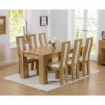 Thames 180cm Oak Dining Table with Toronto Chairs