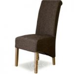Kingston Tweed Fabric Dining Chairs
