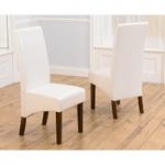 WNG Dark Faux Leather Dining Chairs